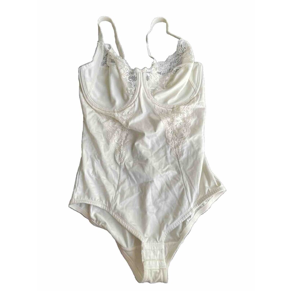 Vintage Body Maidenform Dress 36d Lace Underwire Bra Shapewear